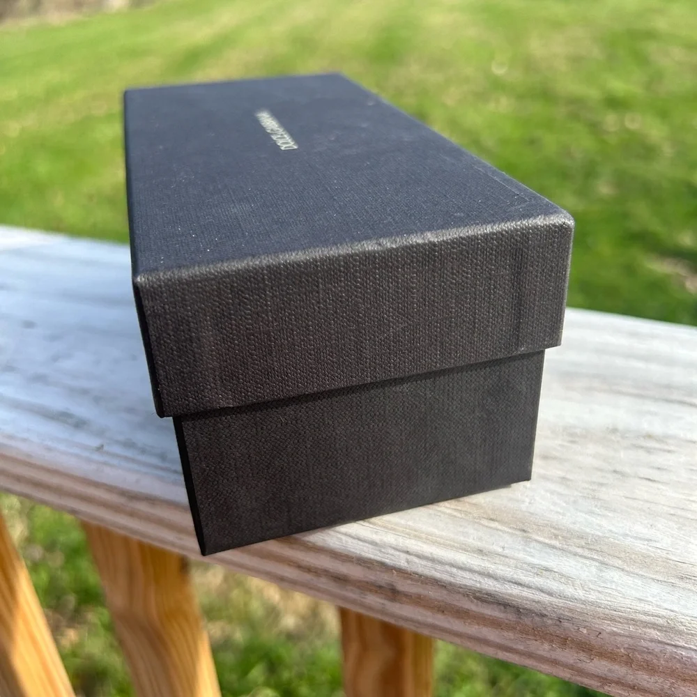 DOLCE GABBANA  Empty Sun Glasses‎ Gift Box Black  box 2.75